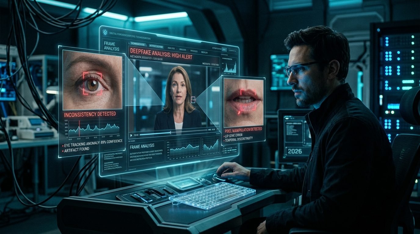 Deepfakes em 2026: como identificar vídeos falsos feitos por IA