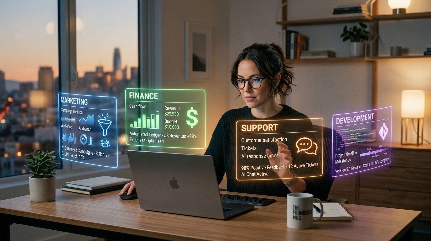 Como criar uma empresa com apenas uma pessoa usando IA